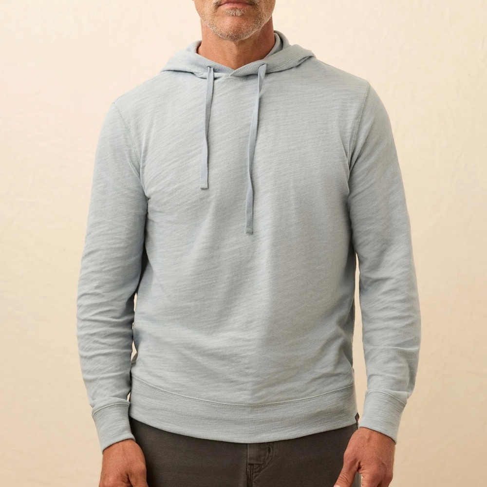 Faherty Sky Blue Men's Hoodie